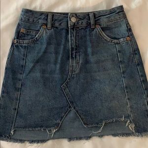 Topshop Denim Skirt
